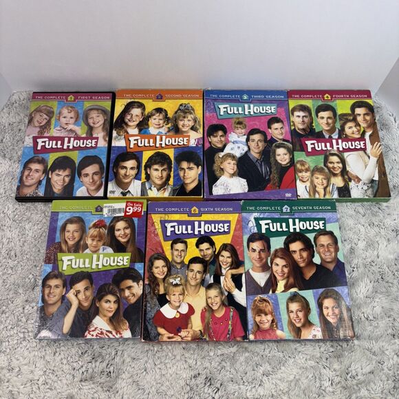 Full House Seasons 1-7 DVD VG Discs Season 5 Sealed - Picture 1 of 5